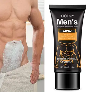 Men's Natural Exfoliating Shaving Cream, Gentle Formula, Lightweight Texture, Long-Lasting Smoothness, Suitable for Sensitive Skin