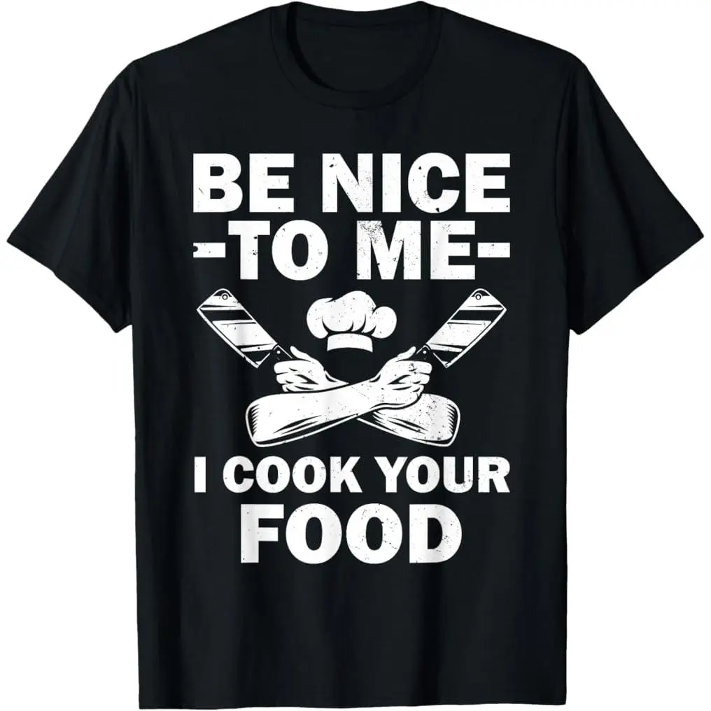 Funny Chef Design for Men Women Cooking Culinary Cook Chef T-Shirt  summer graphic tees