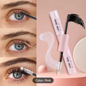 DIY Eyelash Extensions: Get Professional-Looking Cluster Lashes with Our Bond & Sealant! Makeup Salon Cosmetic Eyelashes Extensions