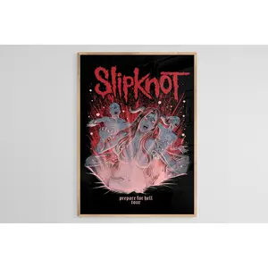 Slipknot Poster, Slipknot Art, Slipknot Print, Music Poster
