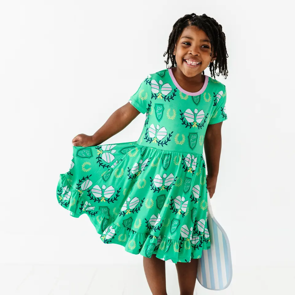 Tulle Dress for baby girls (2-10Y) Soft Christmas Holiday Viscose Bamboo Twirl for Family Matching | Xmas Gift Tulle dress for toddlers