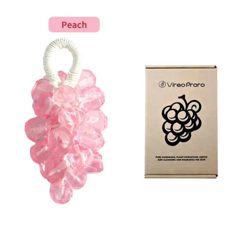 Peach – 25 Pink Round Grapes