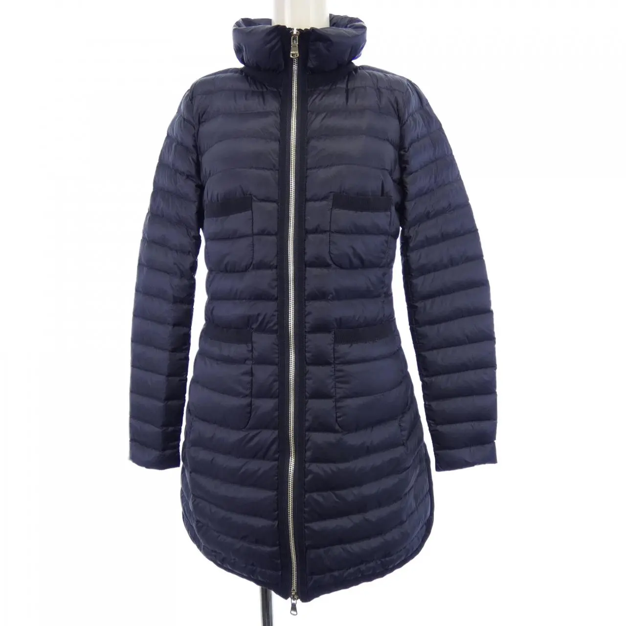 Pre-owned MONCLER Nylon Small Leather Goods BOGUE Down Coat