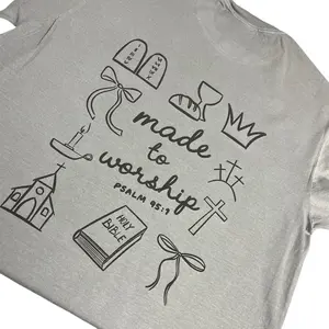 Made To Worship Comfort Colors Cotton Tee