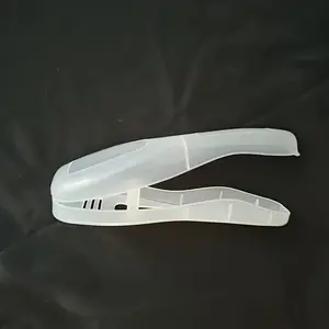 2-piece set/Durable travel containers washbasin storage - Plastic material, lightweight, dust-proof, transparent - Compact storage suitable for travel razor storage, shaver and accessories