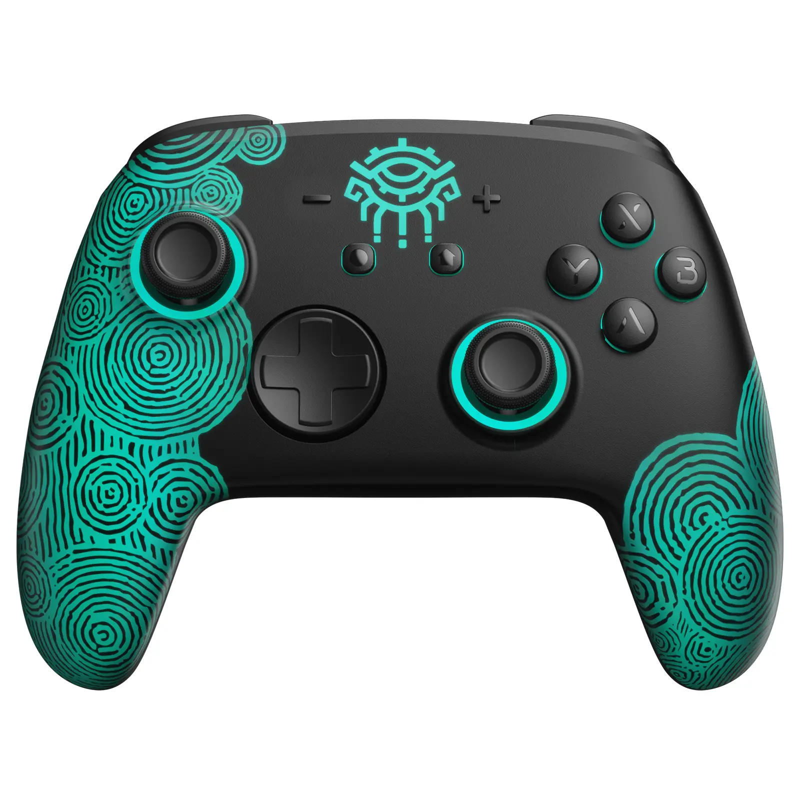 FUNLAB Firefly Switch Pro Controller Compatible with Switch/OLED/Lite, Wireless Switch Controller, Bluetooth Remote Gamepad with 7 LED Colors/NFC/Paddle/Turbo/Motion Control