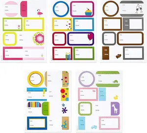 Gift Tag Stickers - All Occasion (80 Labels, 5 Designs) for Birthdays, Engagements, Weddings, Baby Showers, Any Occasion