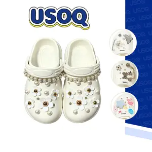 USOQ 68 Types Shoe Charms For Crocs Cave Shoe Buckle DIY Charm Bling Designer Accessories For Women Girls Luxury With Bling Girly Chains Fashion For Party Favors Birthday Gifts