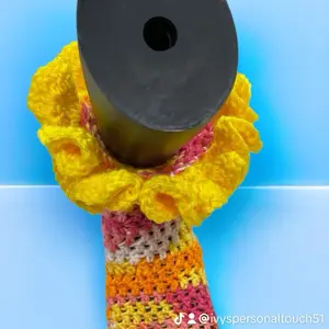 Crochet ruffle  socks Women Lady Comfort