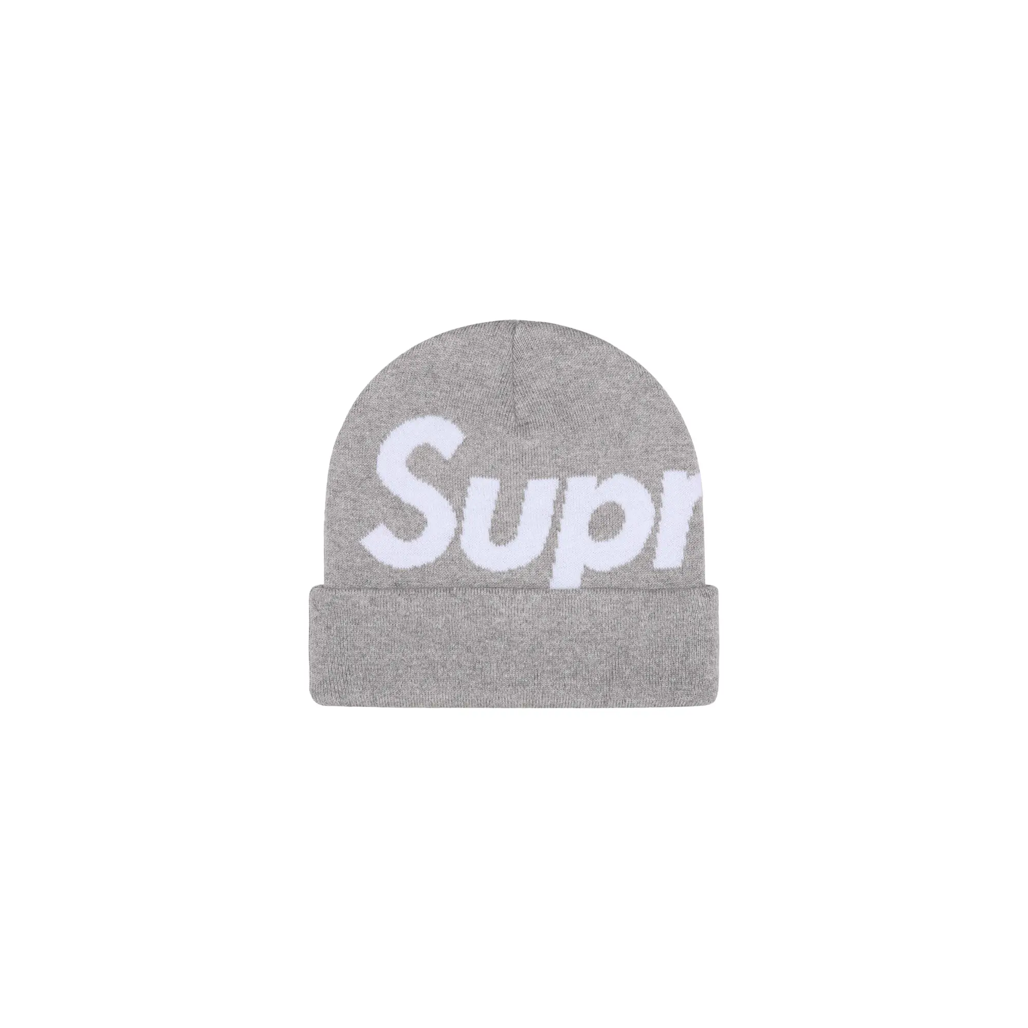 Big Logo Beanie "FW24 - Heather Grey" SU904