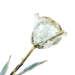 24K Gold Forever Rose - Opal Sparkle (October Birthstone)