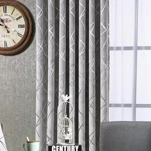 White Blackout Curtains | Best Chenille Grey Blackout Curtains