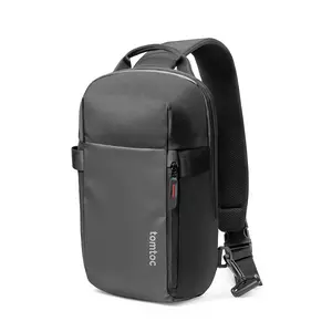 tomtoc Sling Bag Crossbody Backpack EDC Daypack for Men Women Minimalist Chest Shoulder bag for 2024 New 14" MacBook Pro M4, 13" MacBook Air/Pro