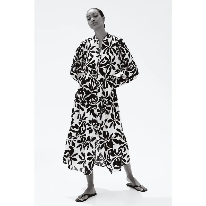 midi long sleeve white dress (Official) LBLC the label / Nala Long Sleeve Midi Dress / Vegan / Cruelty Free / White / L