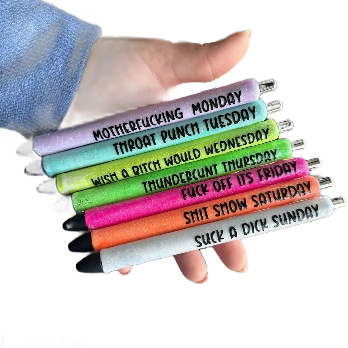 Custom Glitter Papermate InkJoy Pen - Perfect for Office Use