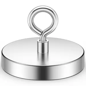 Neodymium Fishing , 1500 lbs (680 KG) Pulling Power, Rare Earth , 4.72-inch (120mm) Diameter, Ideal for River  and  Fishing Excursions