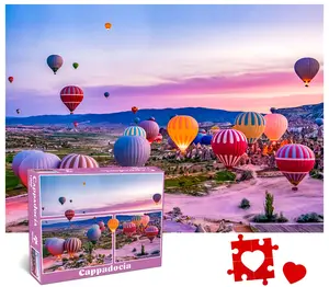 HUADADA 1000 Pieces Jigsaw Puzzles for Adult, Cappadocia, Perfect Home Decorations for Holiday Vacations, Family Games,  Creative Gifts