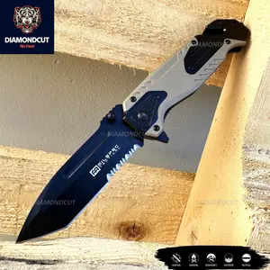 8.25” Outdoors Man Bushcraft Hunting Tactical EDC Everyday Pocket Knife, Camping Gear Folding Knife, Survival Tool Accessories, Father’s Day Gift, Birthday Gift, Christmas Gift