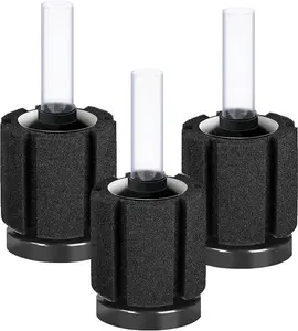 3 Pack Aquarium Bio Sponge Filter Breeding Fry Betta Shrimp Nano Fish Tank (Small up to 10Gal)