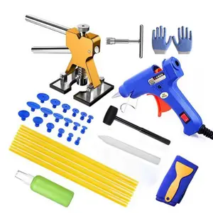 32 Pcs Car Dent Repair Kit - Dents Repair Kit & Dent Removal Kit for Auto Body - Car Dent Repair Kit with Glue Gun, Dent Puller Tabs & Body Repair Tools