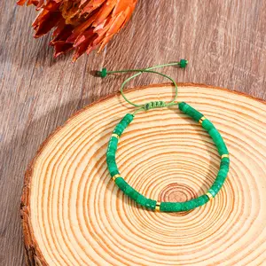 Nephrite Jade Bracelet - Handmade  Natural Gemstone Beads - Green Healing Crystal Bracelet - Attract Luck & Balance Energy - Serenity for Wealth & Mindfulness