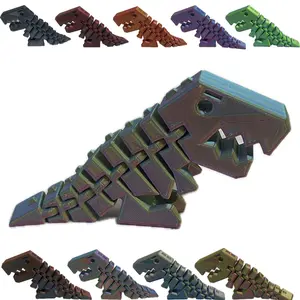 6.5" Flexi Rexi T Rex - 20+ Colors - Made in USA
