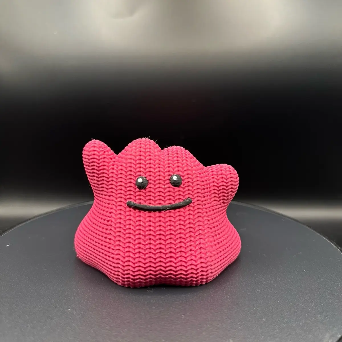 Ditto Pokémon Knitted Figurine