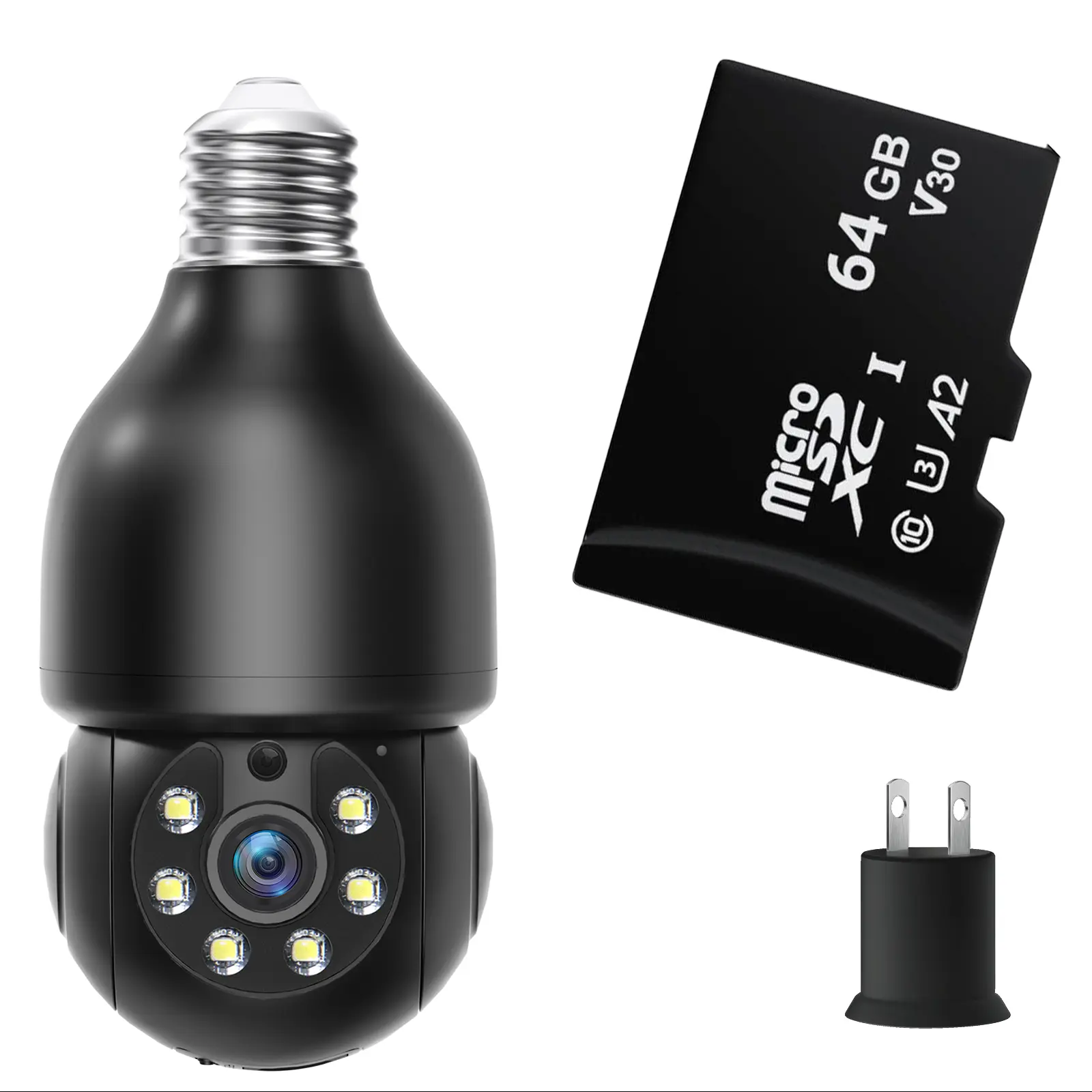 Black Cam*1 and 64G SD Card*1