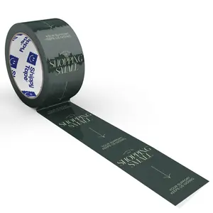 Thank You for Shopping Small Shipping Tape - Dark Green/Mint