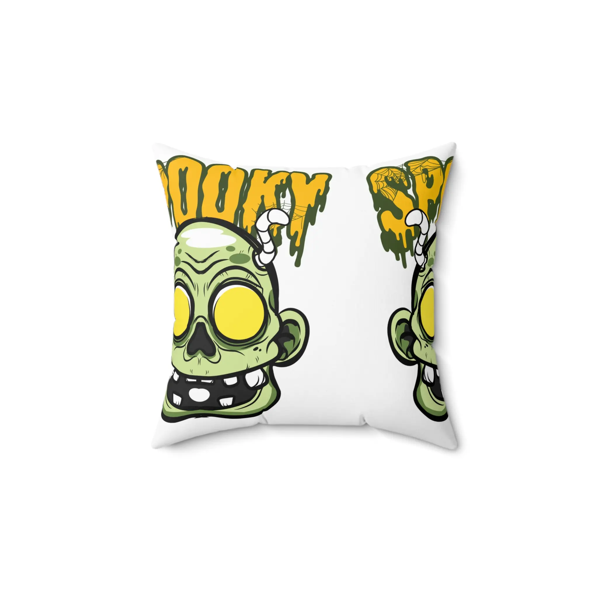 Spooky Skull Decorative Pillow, Halloween Throw Cushion, Goth Home Decor, [...]