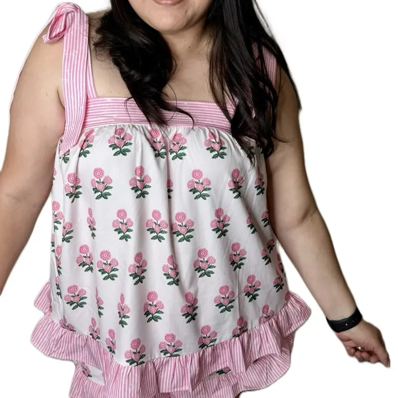 Sonia Floral Pink Set