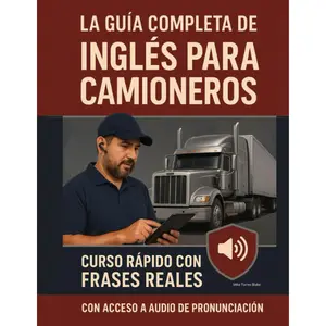 La Guía Completa de Inglés para Camioneros: Curso rápido con frases reales para inspecciones, emergencias, talleres y despacho – Incluye audio con pronunciación guiada (Spanish Edition)