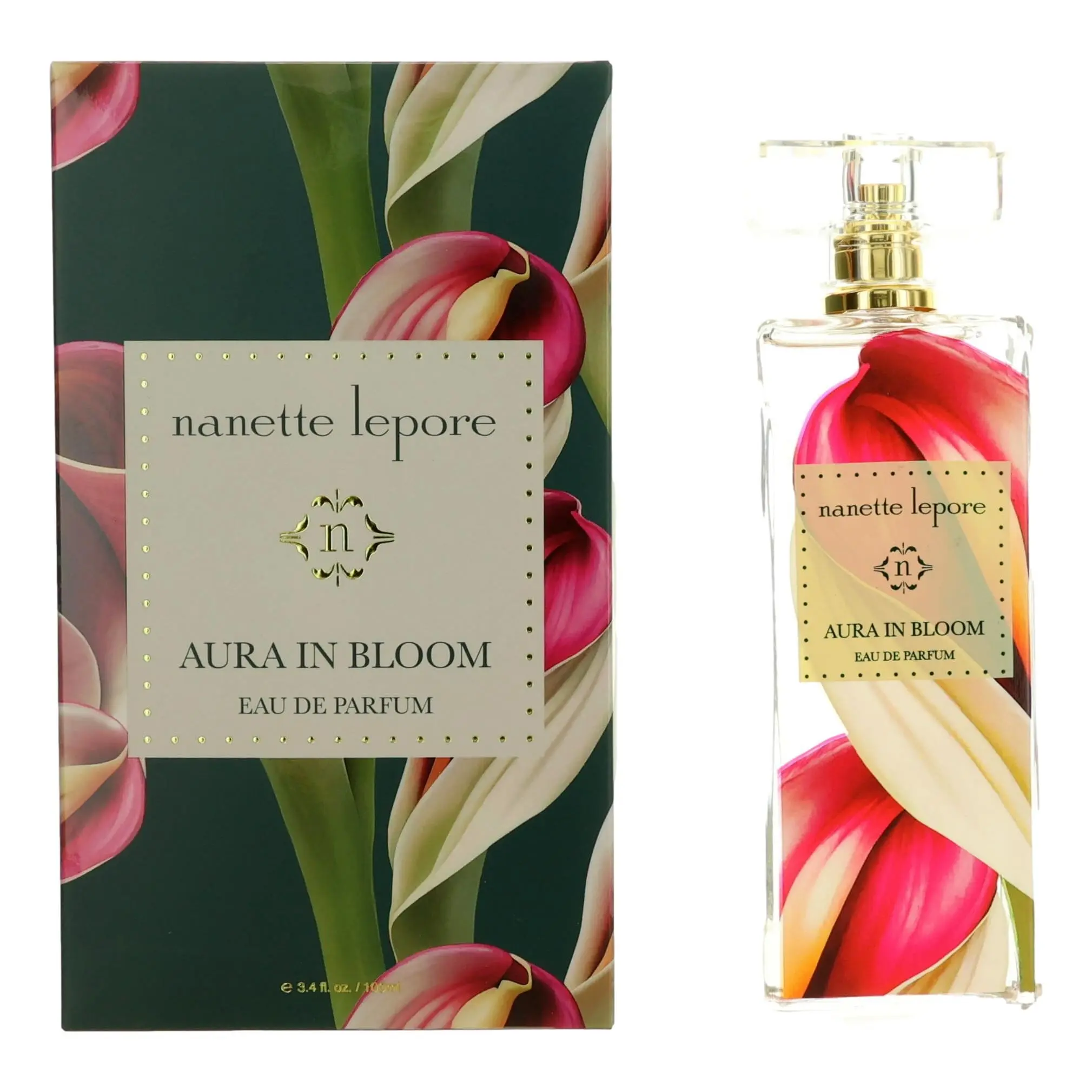 Aura In Bloom Eau de Parfum for Women, Fruity Floral Perfume Spray with Honey and Musks for Scent Layering, 3.4 fl oz, Beauty Products, Edp, Signature Scent, Notes Of Honey And Raspberry, Raspberry Women's Fragrance, Eau De Parfum Women's Fragrance