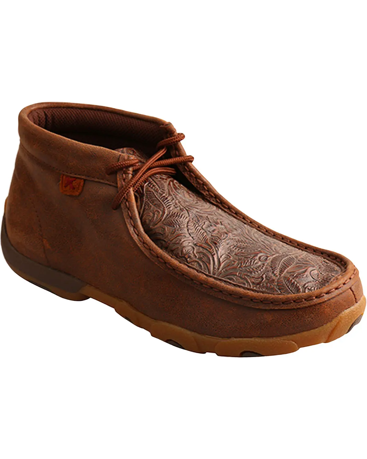 Twisted X Women's Women'S Tooled Chukka Driving Mocs - Wdm0079