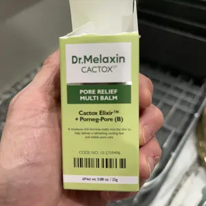 [Dr.Melaxin Official] CACTOX PORE RELIEF MULTI BALM with Cactus Cooling Reduce Puffiness & Pore Tightening for Visible Pore Care Skin Repair