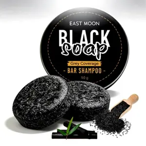 1/2PCS Men's Hair Shampoo Soap  Deep Cleaning &Nourishing Shampoo Bar for Men - MoisturizingHair Care, Soothing &Sustainable Cleansing Solution ConditionerHaircare Glossy Cleanser Haircare Cleanser