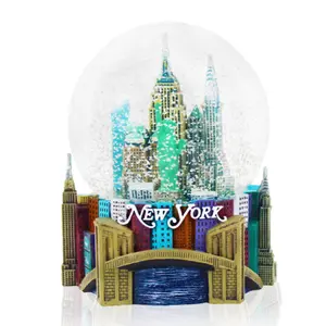 Cityscape "NEW YORK" Snow Globe | NYC Snow Globe | New York Gift (4 Sizes)
