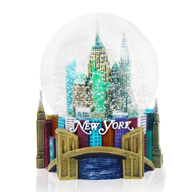 Cityscape "NEW YORK" Snow Globe | NYC Snow Globe | New York Gift (4 Sizes)