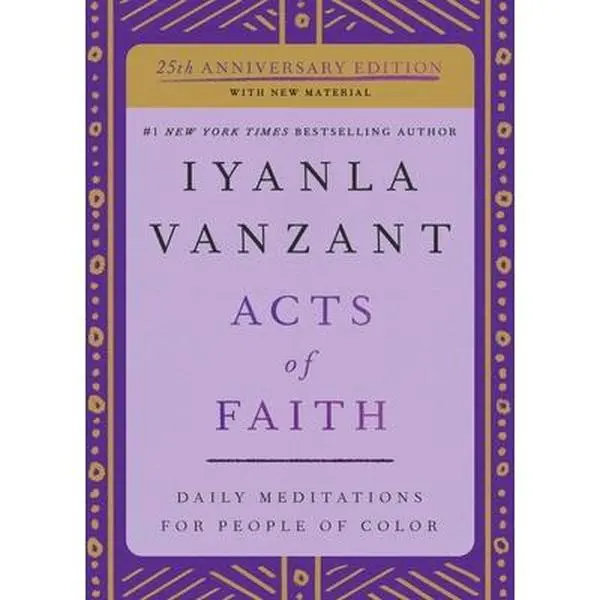 USED Book - Acts of Faith: 25th Anniversary Edition by Vanzant, Iyanla (Paperback) - english