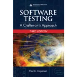 USED Book - Software Testing: A Craftsman's Approach, Third Edition by Paul C. Jorgensen (Hardcover) - english