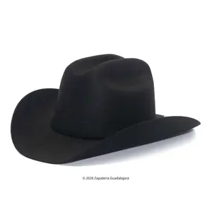 20x Sinaloa Black Wool Western Hat-ZG20