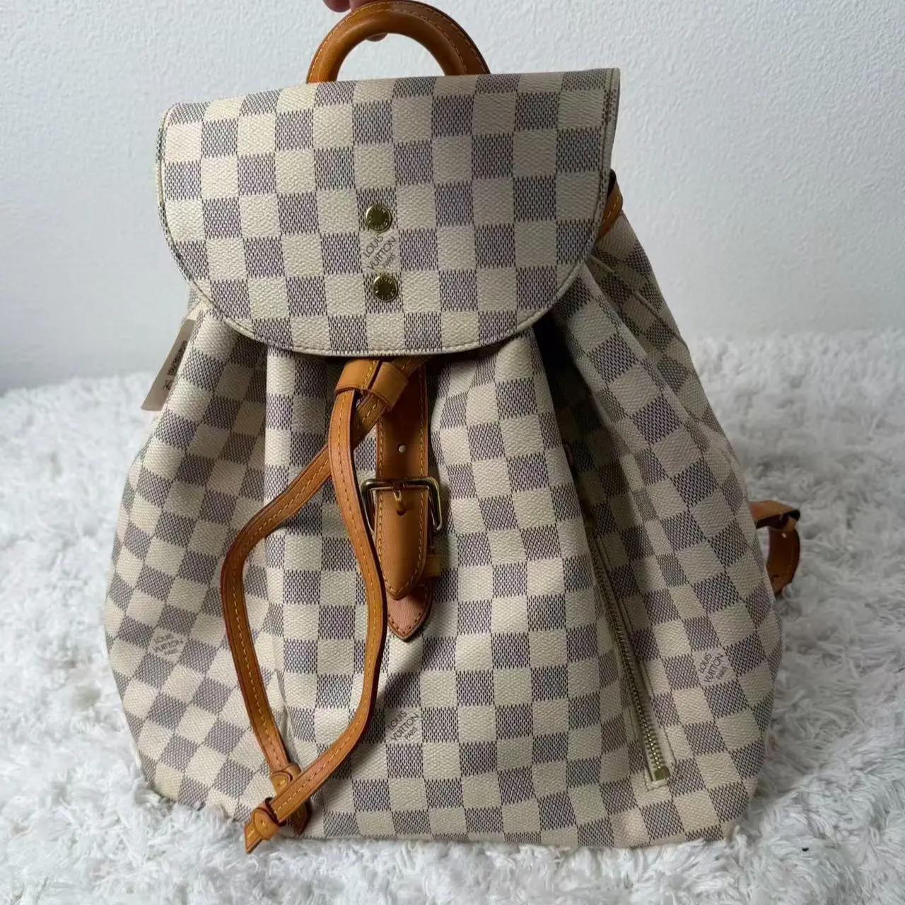 Pre-owned Louis Vuitton canvas Backpacks lv bag