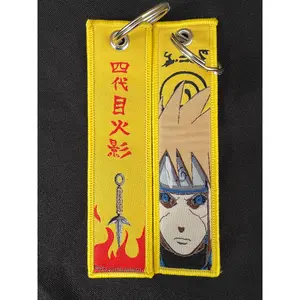 Naruto-Anime Embroidery Keychain