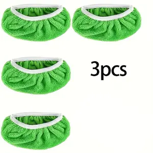 High-Quality Reusable Mop Pads Set of 3, Washable Durable High Absorbency, Dry Wet Use, Perfect for Cleaning Floors, Replacement Mop Pads