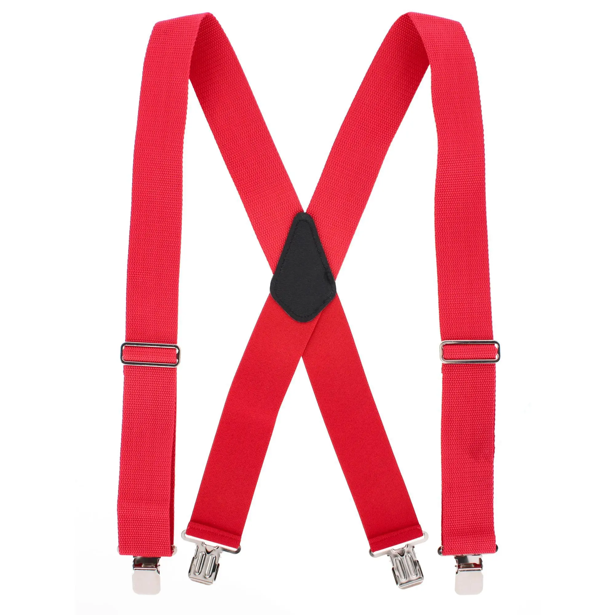 CTM Men's Male Made in USA 2-Inch Heavy-Duty Construction Work Suspenders, One Size