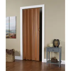 Spectrum  36 x 96 in. Via Fruitwood Vinyl Folding Door