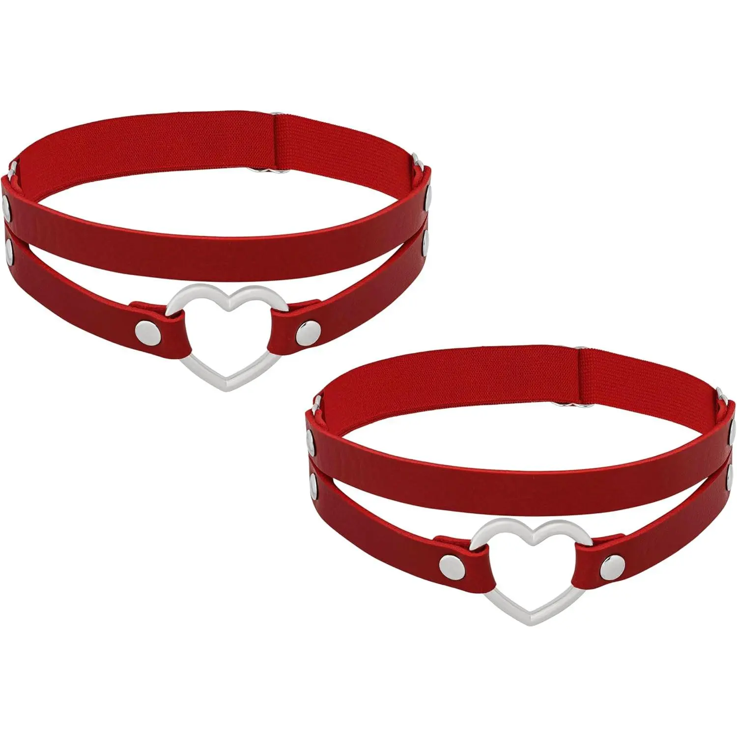 Heart Garters - Goth & Punk Accessories Gift for Women