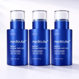 Medicube One Day Exosome Shot 2000 Serum, Instant Smooth Skin Triple Acid Serum with Lacto Exosome, Pore Refining & Brightening Treatment