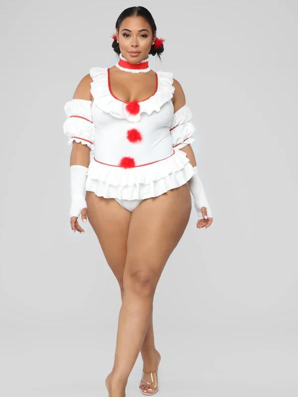 Let's Play Game 5 Piece Costume Set - White