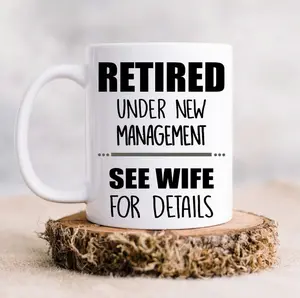 Unique CupsRetirement Gifts for Men, Women, Retirement Mug, Funny Gifts, Ceramic Coffee Cup - hll10989 Beverage Classic